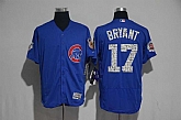 Chicago Cubs #17 Kris Bryant Royal 2017 Spring Training Flexbase Collection Stitched Jersey,baseball caps,new era cap wholesale,wholesale hats